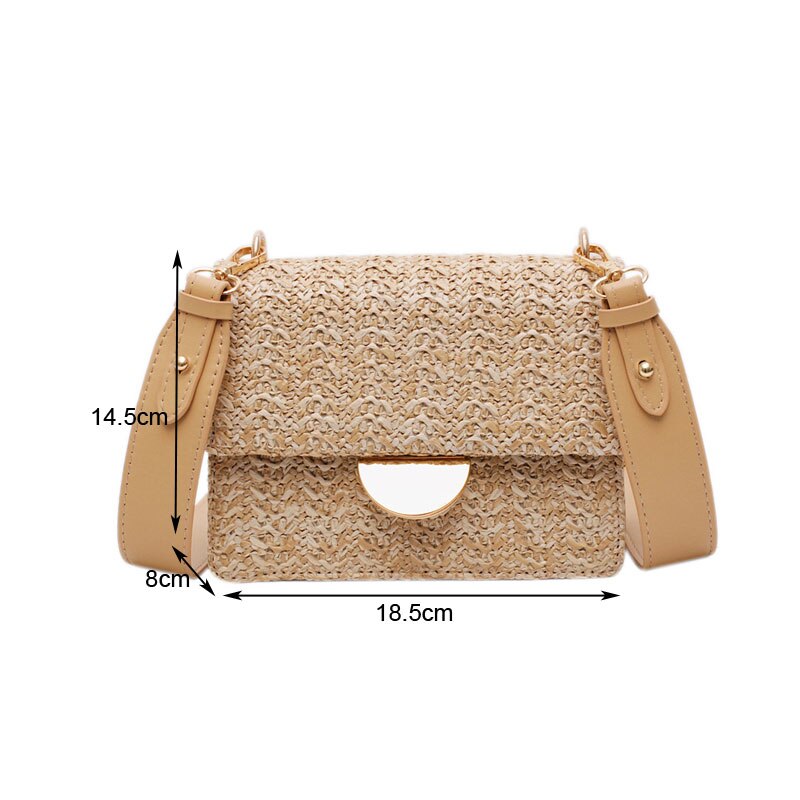 Petit Sac A Main En Paille - Carla image 10