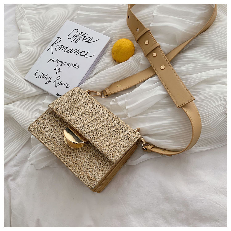 Petit Sac A Main En Paille - Carla image 6