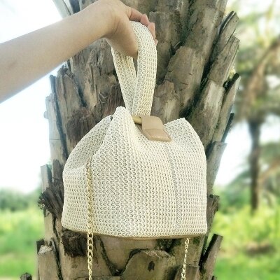 Petit Sac À Main En Paille - Serena image 1