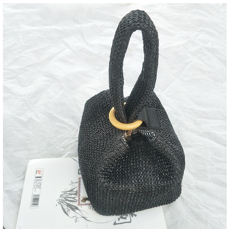 Petit Sac À Main En Paille - Serena image 10