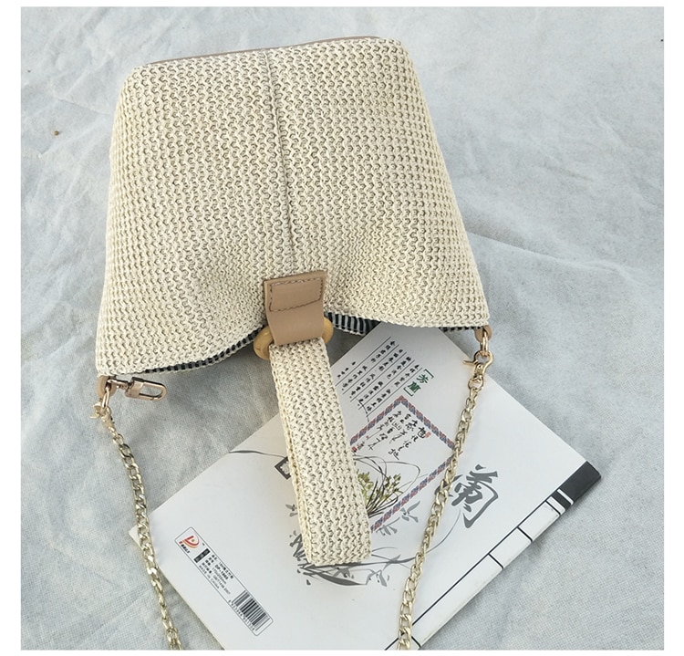 Petit Sac À Main En Paille - Serena image 3