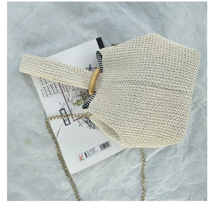 Petit Sac À Main En Paille - Serena image 4