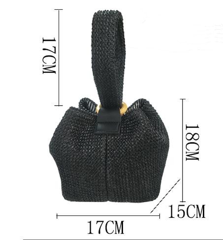 Petit Sac À Main En Paille - Serena image 9