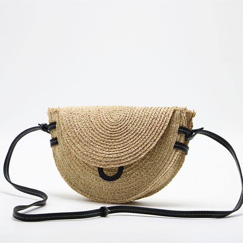 Petit Sac Bandoulière En Osier - Cecilia image 1