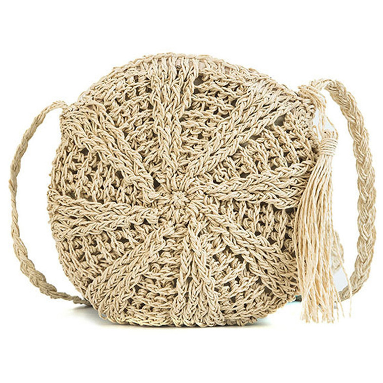 Sac À Main En Paille Rond - Kiara