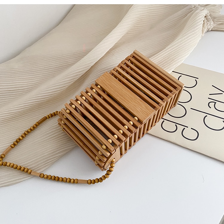 Sac Bandoulière Bambou - Augusta image 15