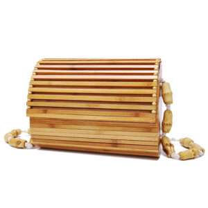 Sac Coffre Bambou - Aura