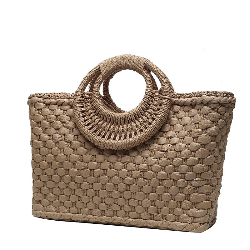 Sac De Plage En Osier - Evelina image 2