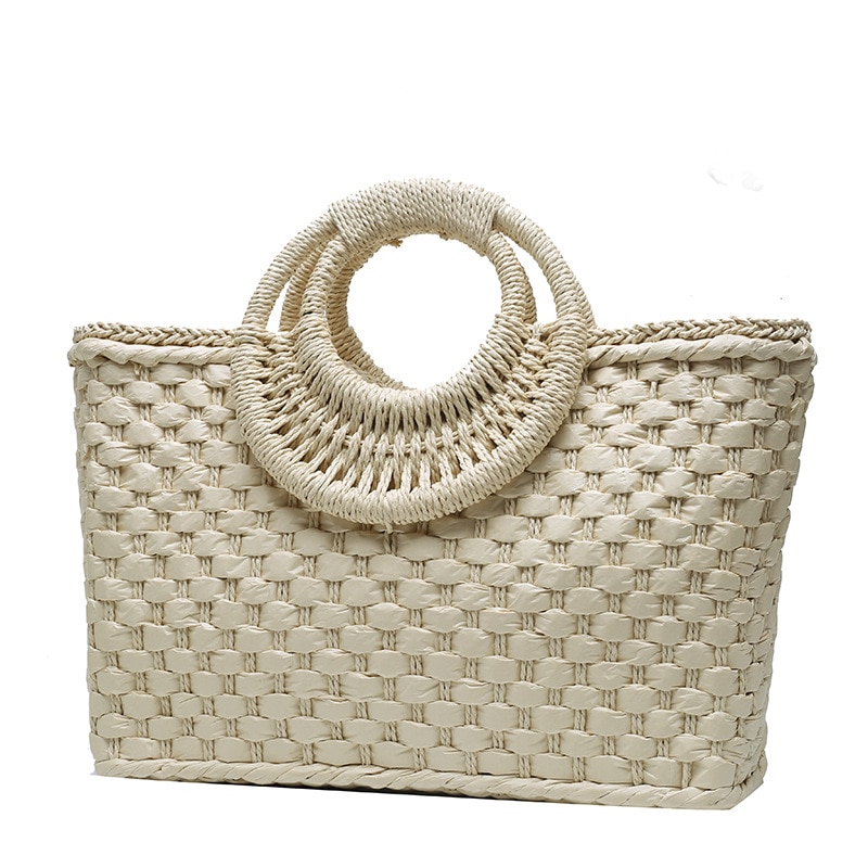 Sac De Plage En Osier - Evelina