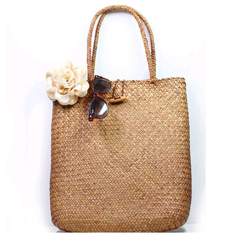 Sac De Plage En Paille - Clara image 3