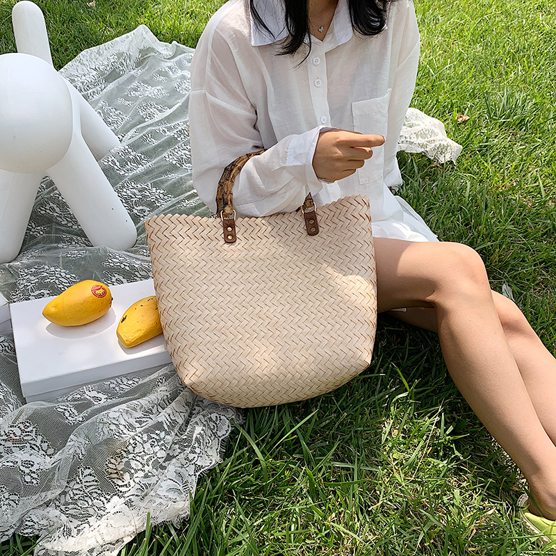 Sac En Osier Femme - Arianna image 2