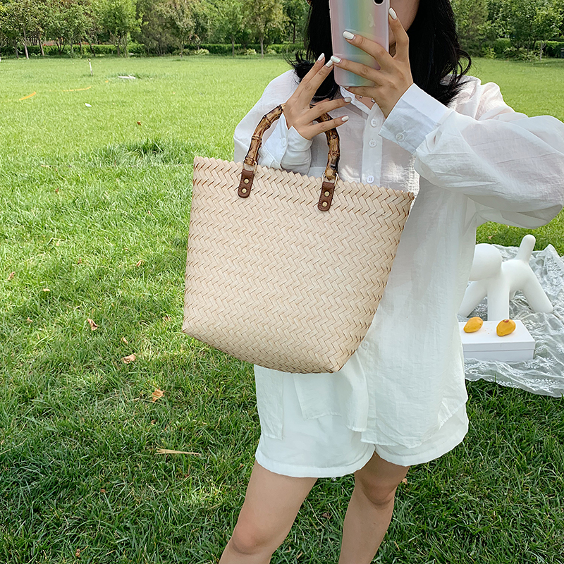 Sac En Osier Femme - Arianna image 5