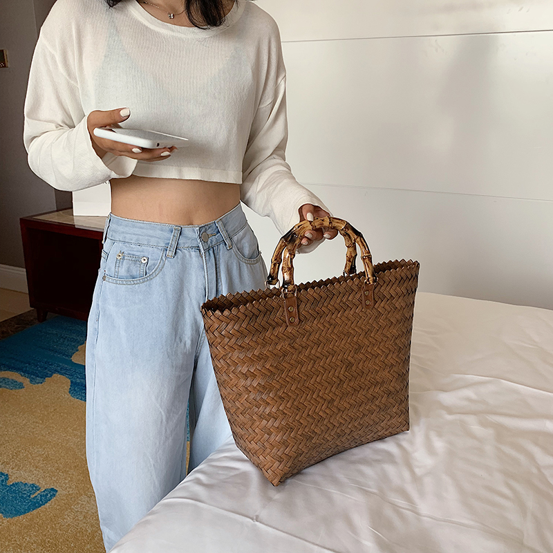 Sac En Osier Femme - Arianna image 9