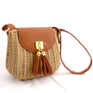 Sac En Osier Tendance - Erina