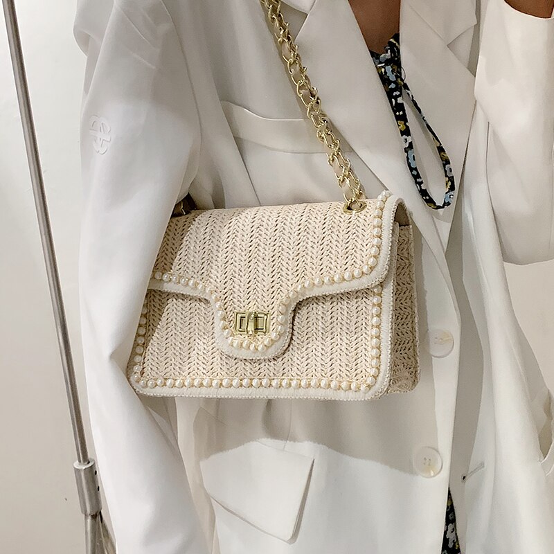 Sac En Paille Bandoulière - Tina image 17