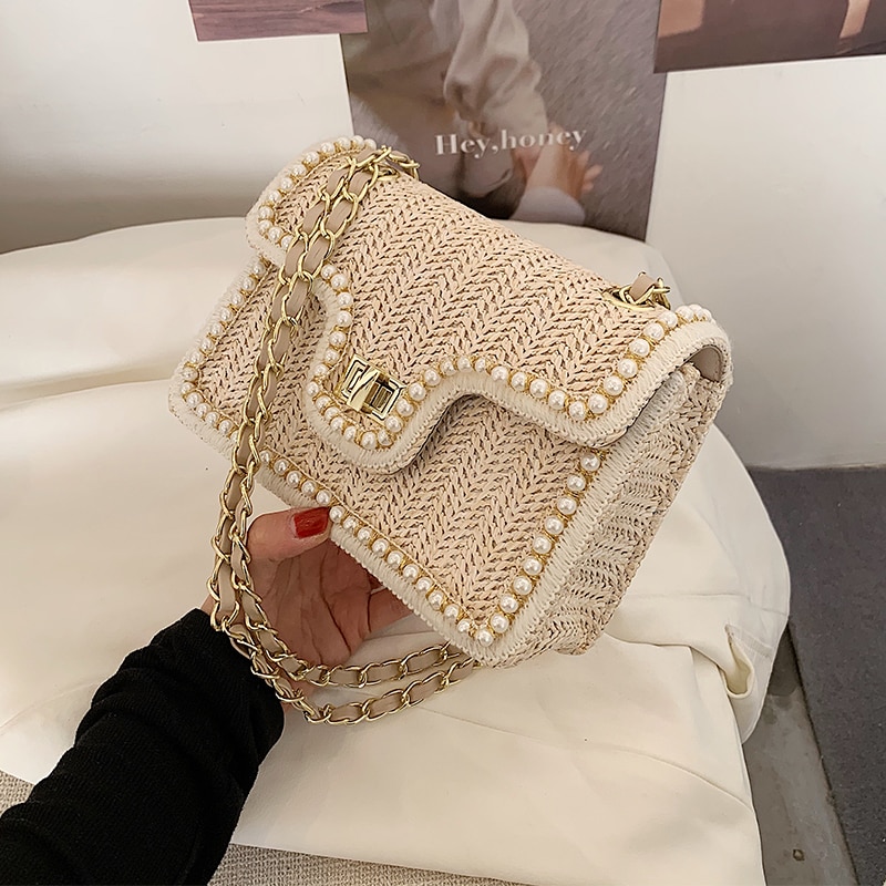 Sac En Paille Bandoulière - Tina image 19