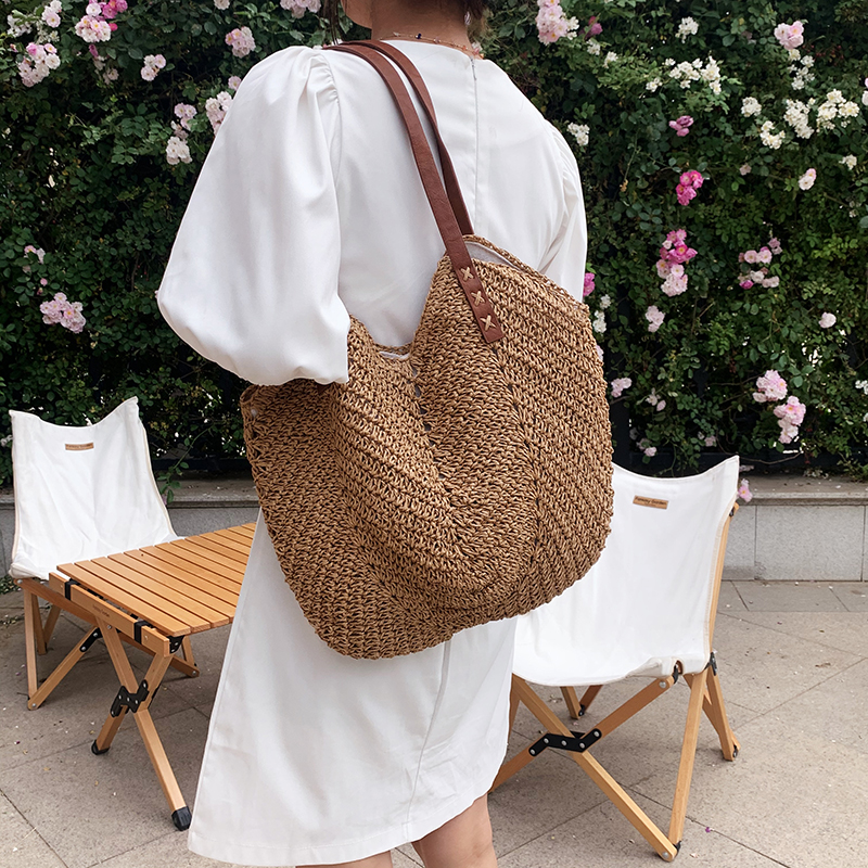 Sac En Paille Boheme - Sienna image 3