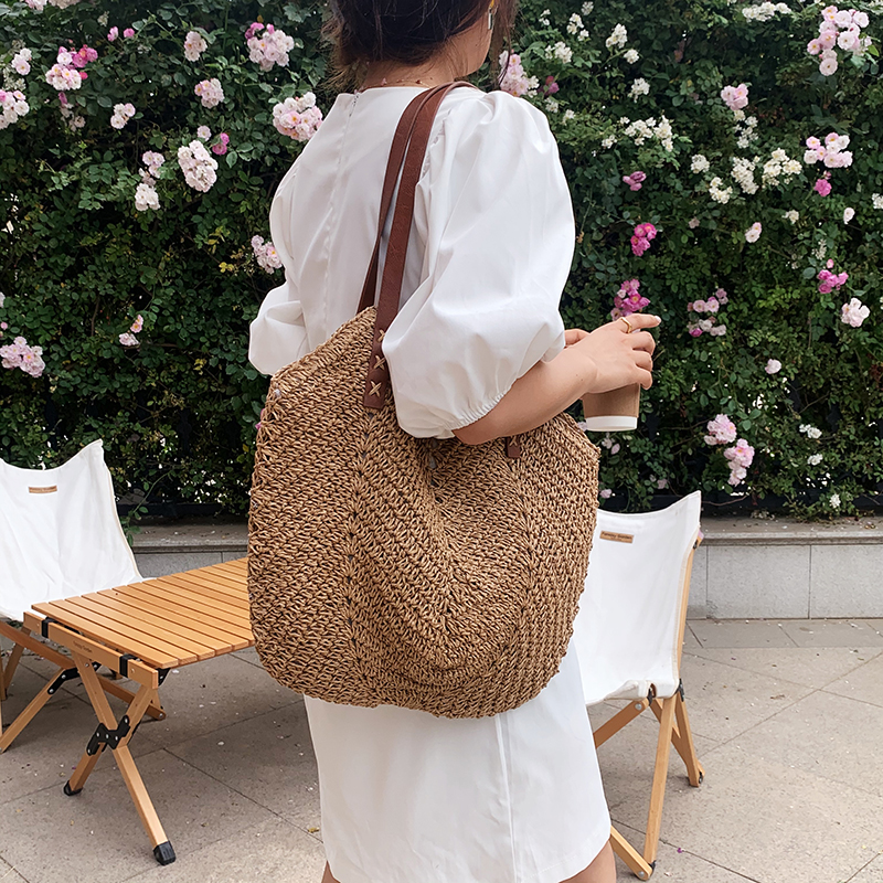 Sac En Paille Boheme - Sienna image 4