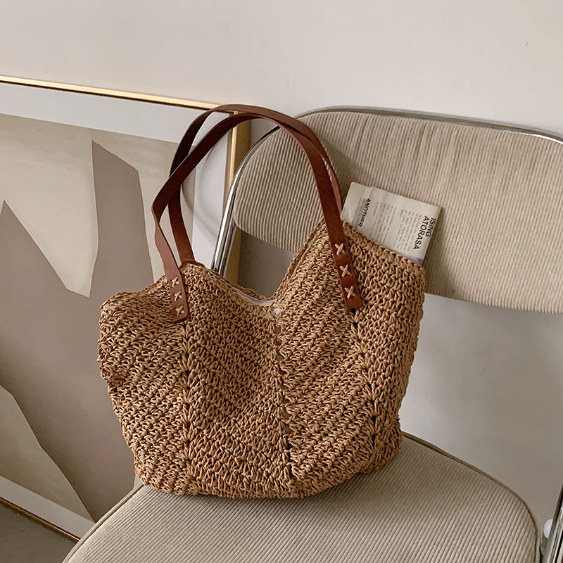 Sac En Paille Boheme - Sienna image 5