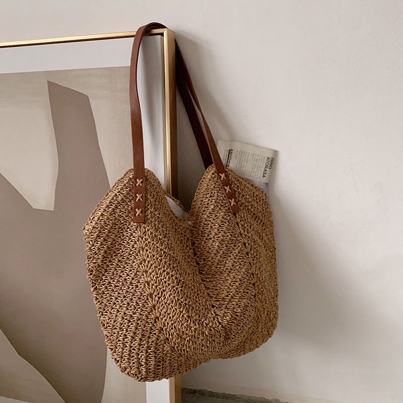 Sac En Paille Boheme - Sienna image 6