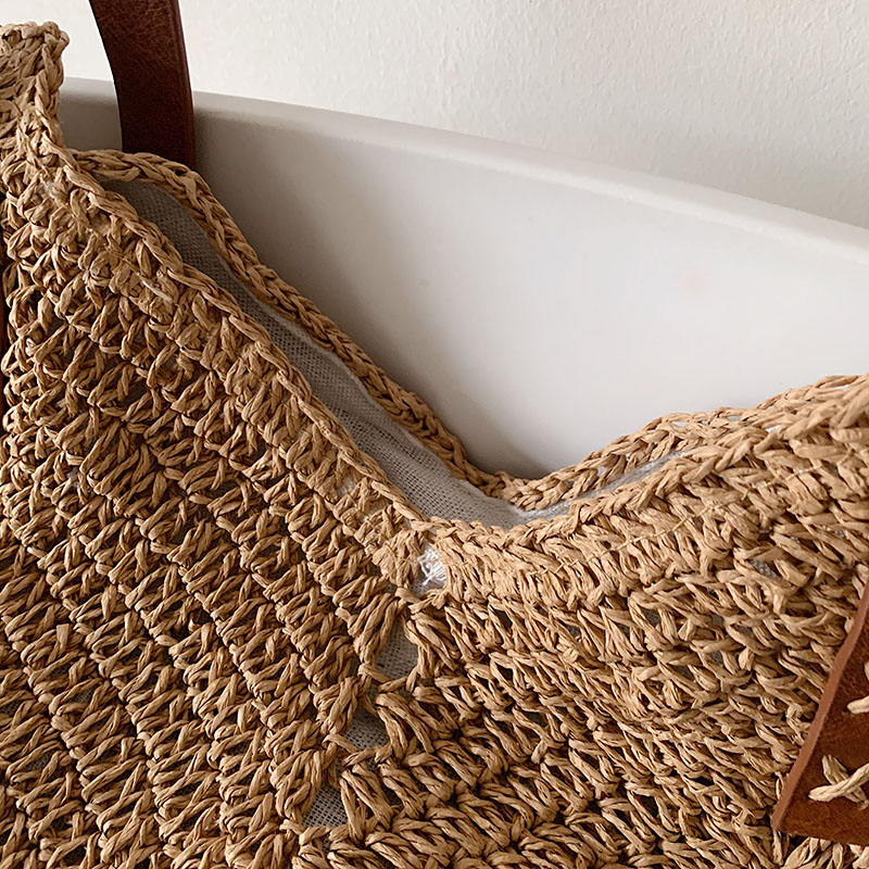 Sac En Paille Boheme - Sienna image 8