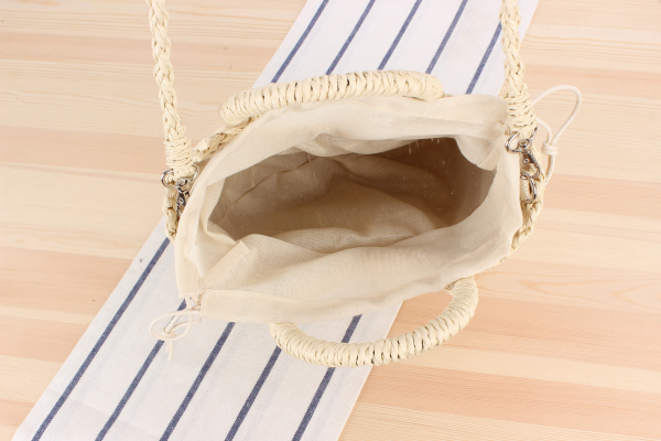 Sac En Paille Demi Lune - Aria image 9