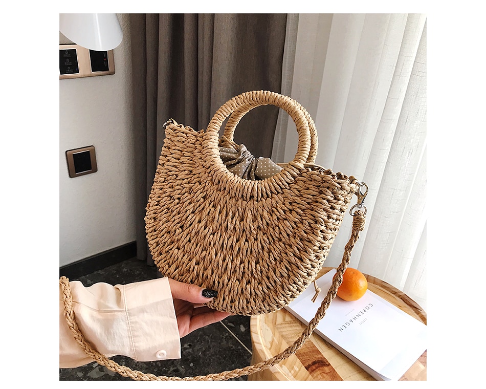 Sac En Paille Femme - Chiara image 2