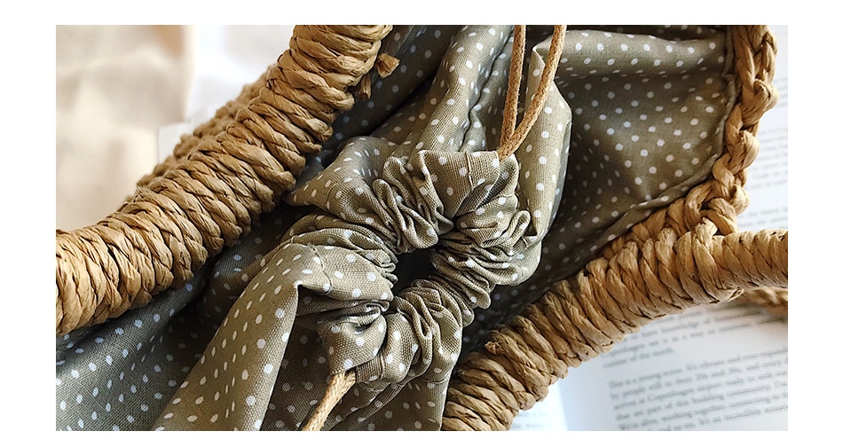 Sac En Paille Femme - Chiara image 4