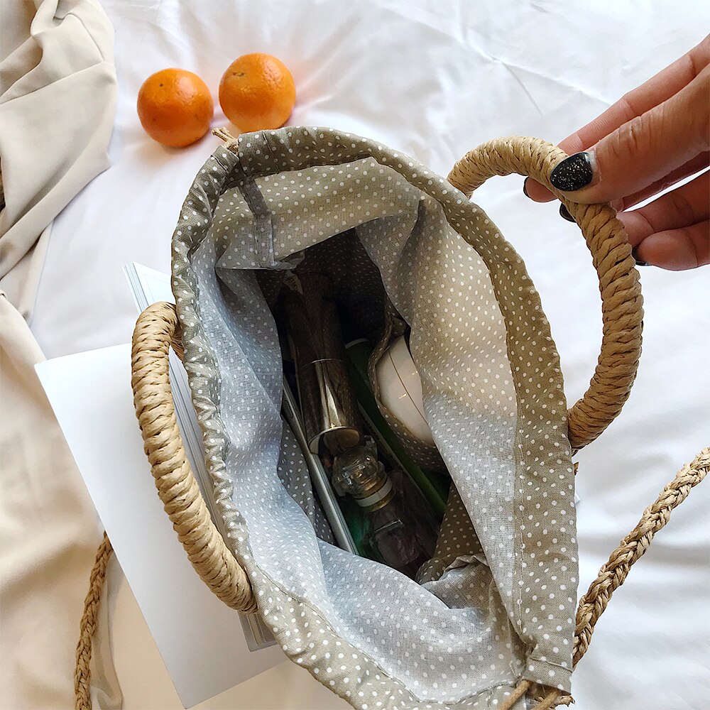 Sac En Paille Femme - Chiara image 6