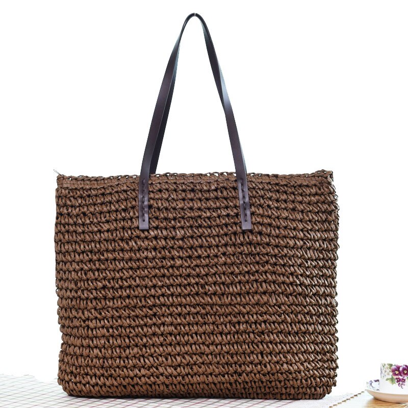 Sac En Paille Plage - Pia image 1