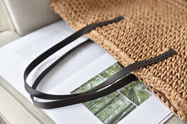 Sac En Paille Plage - Pia image 6