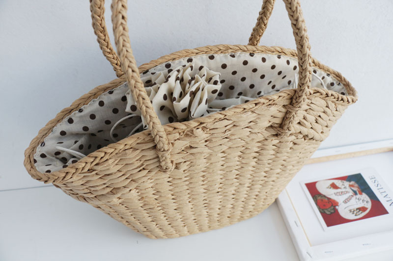 Sac En Paille Pour La Plage - Giulia image 8