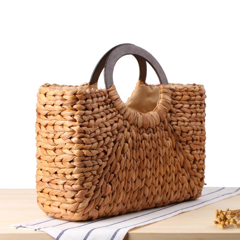 Sac En Paille Rectangulaire - Paola image 1