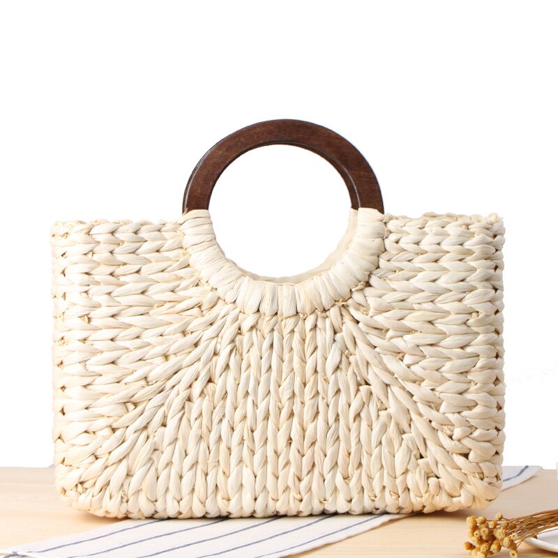 Sac En Paille Rectangulaire - Paola image 13