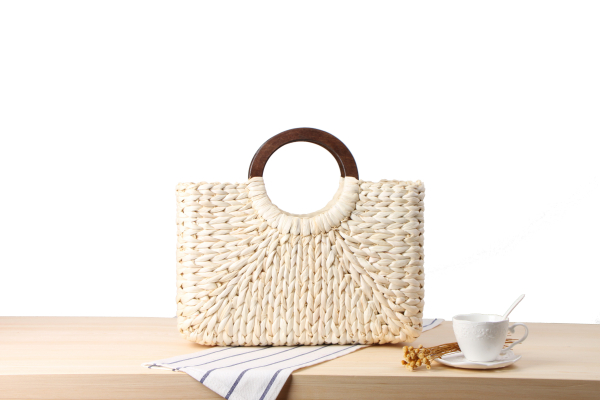 Sac En Paille Rectangulaire - Paola image 14
