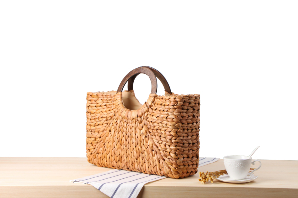 Sac En Paille Rectangulaire - Paola image 3