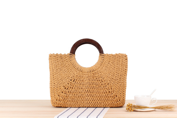Sac En Paille Rectangulaire - Paola image 4