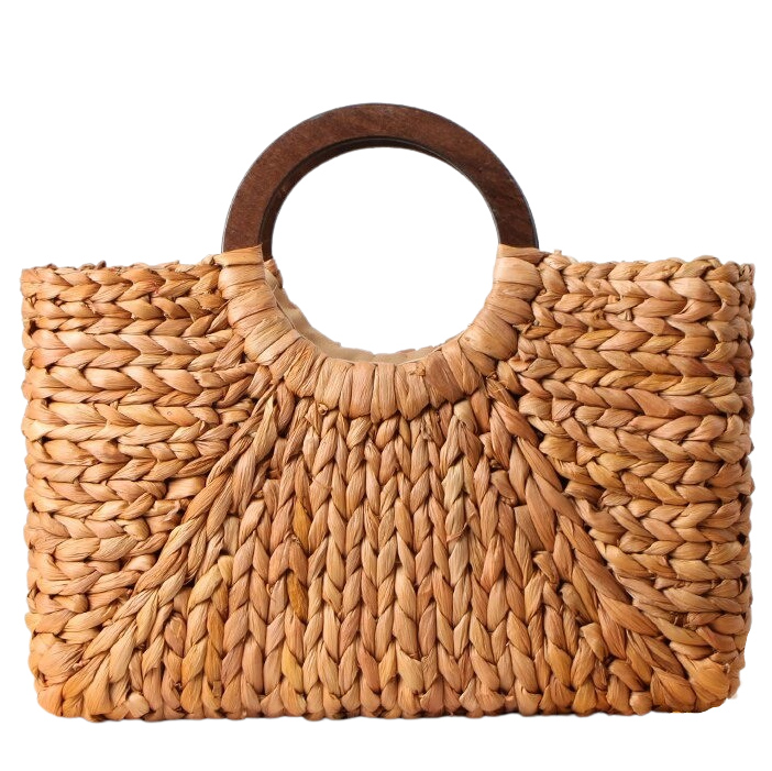 Sac En Paille Rectangulaire - Paola