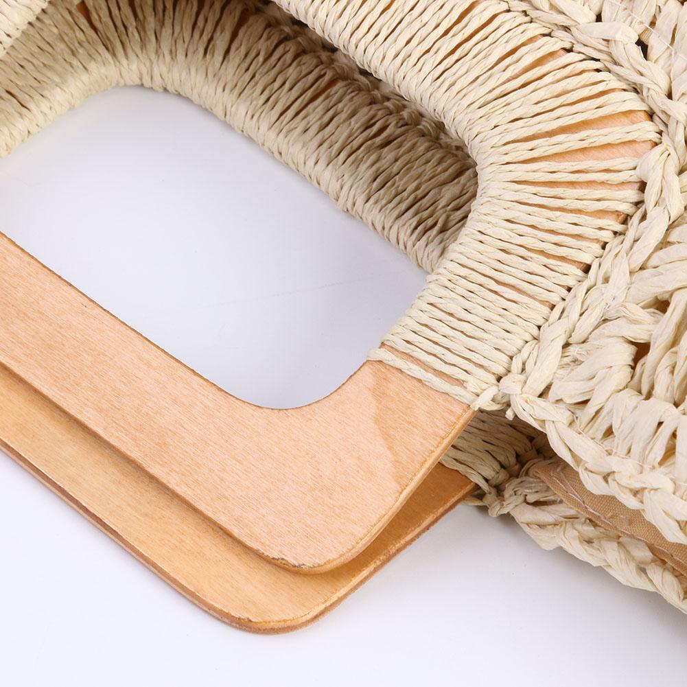 Sac En Paille Tressée - Perla image 13