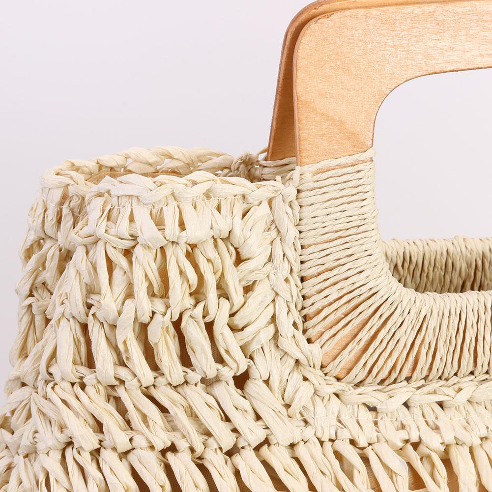 Sac En Paille Tressée - Perla image 14