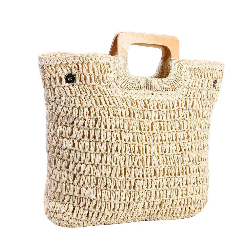 Sac En Paille Tressée - Perla image 8