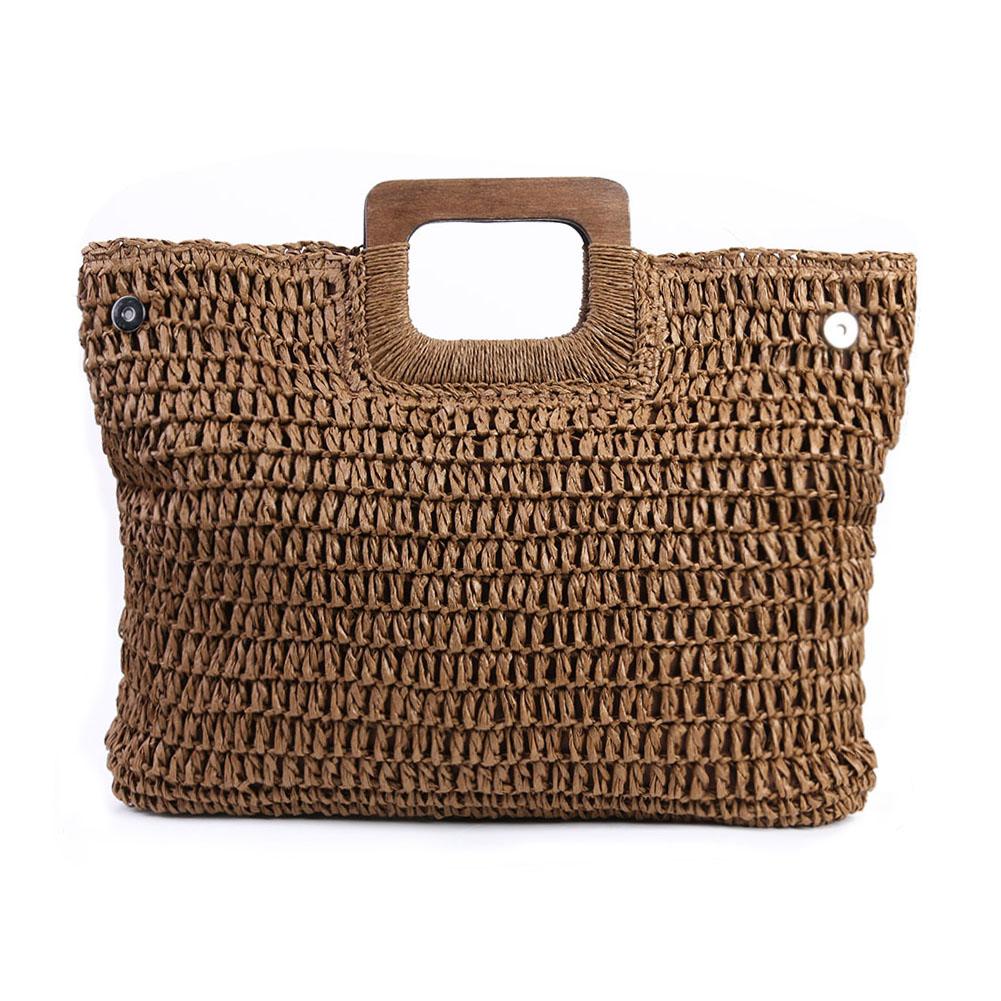 Sac En Paille Tressée - Perla image 9
