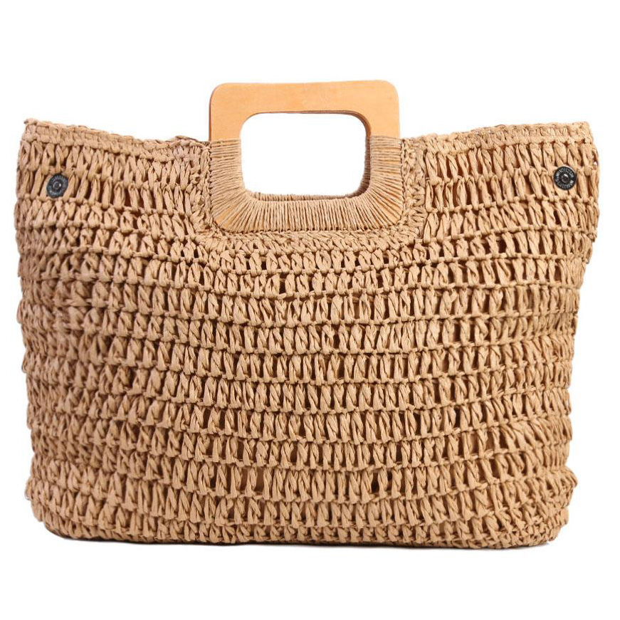 Sac En Paille Tressée - Perla