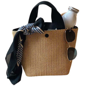 Sac En Paille Vintage - Maria