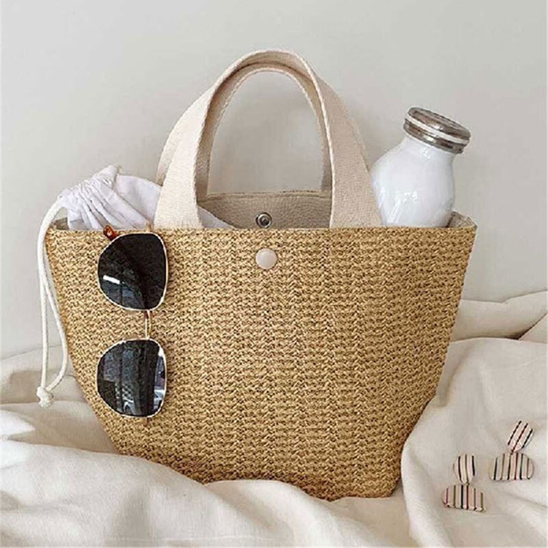 Sac En Paille Vintage - Maria image 2