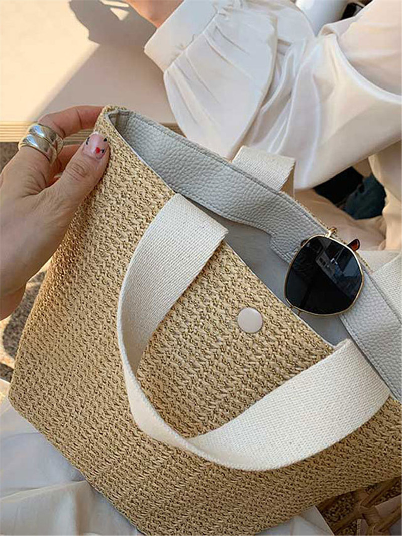 Sac En Paille Vintage - Maria image 5