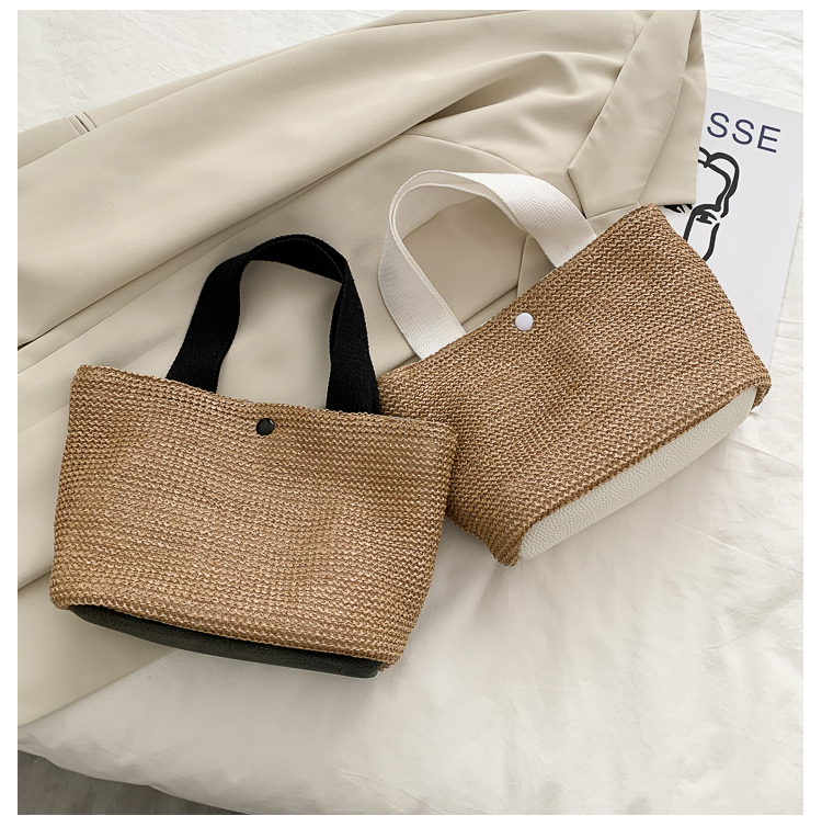 Sac En Paille Vintage - Maria image 9
