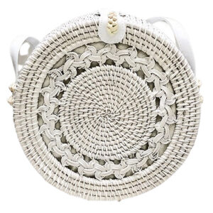 Sac En Rotin Blanc - Frida