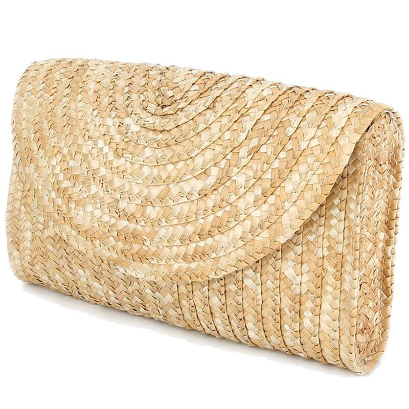 Sac Pochette En Paille - Bianca
