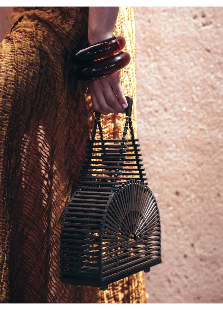 Sac Poignée Bambou - Debora image 7